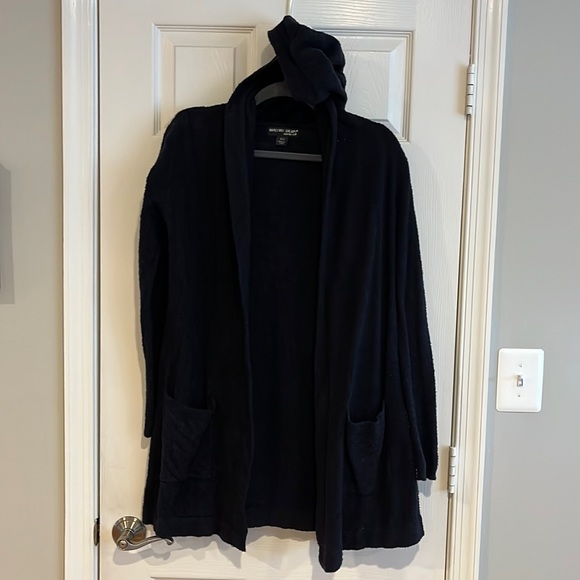 Barefoot Dreams Cozy Chic Lite Cardigan with hood Size XS/Small - Picture 1 of 5